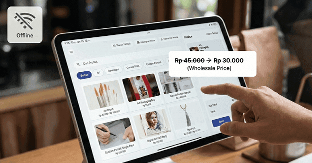 Hiraka POS transaction and refund features